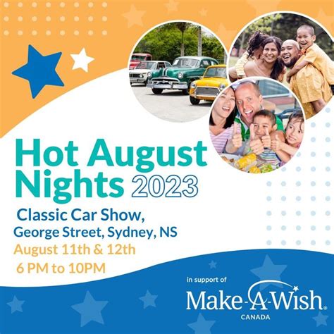 Hot August Nights Classic Car Show August Th Th From Pm GoCapeBreton