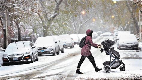 ‘unbelievable Snowfall Blankets Parts Of The Us Northeast World News