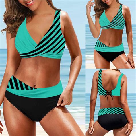 TKing Fashion Women Sexy Brazilian Bikini 2 Piece Spaghetti Strap Top