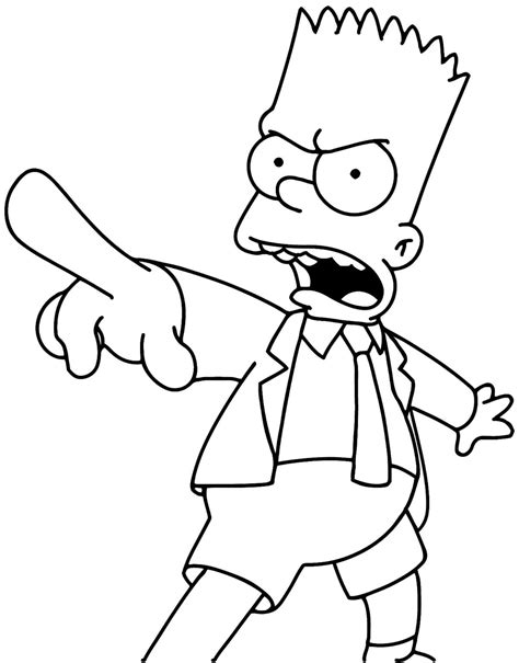 Desenho Simpsons Para Colorir - 6