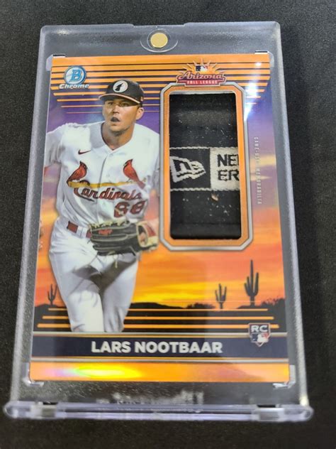 ヌートバー 2022 topps Bowman Chrome RC Lars Nootbaar Arizona Fall League