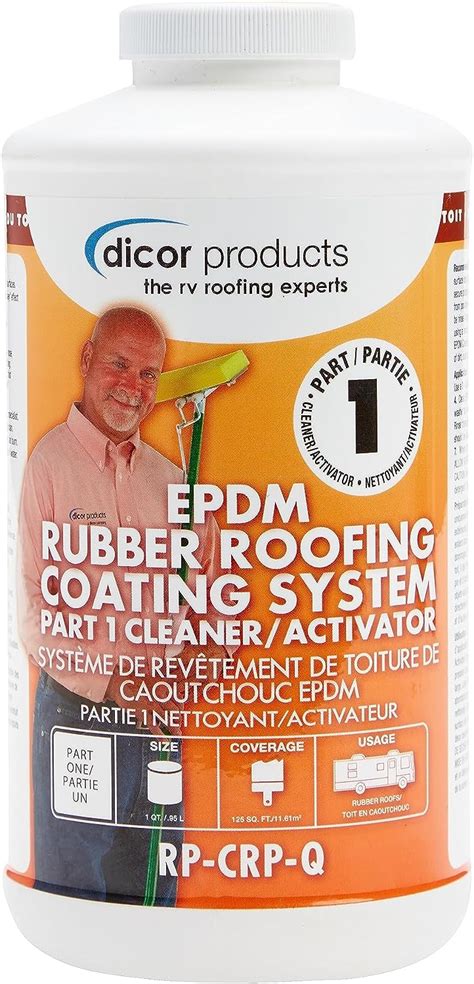 Amazon Dicor RP CRP Q EPDM Rubber Roof Coating System 1 Quart