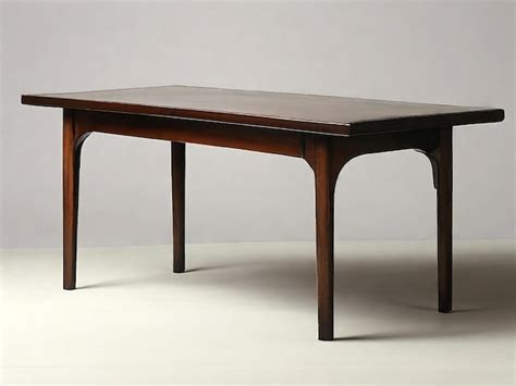 premium photo wooden table   gray background