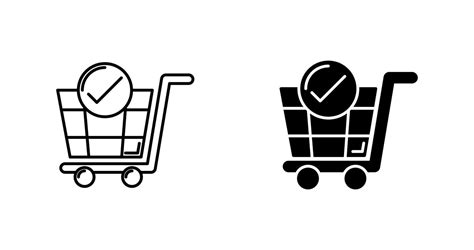 Shopping Cart Vector Icon 22280389 Vector Art At Vecteezy