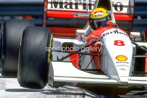 Ayrton Senna Brazil & McLaren Monaco GP 1993 Images | Motor Racing Posters