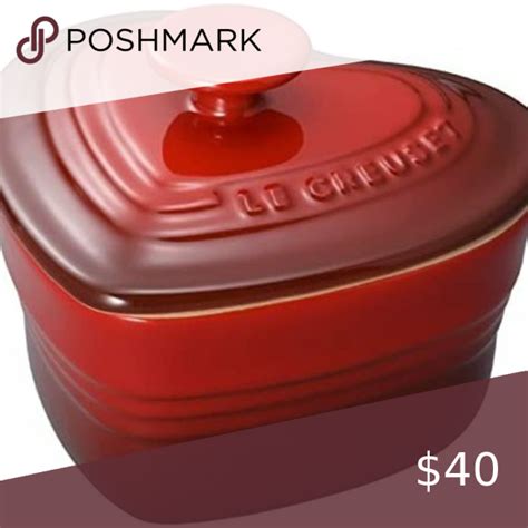 Le Creuset Red Heart Ramekin | Le creuset red, Creuset, Ramekins