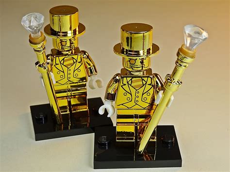 LEGO – Minifigures Series 10 – “Bootleg” Mr. Gold with “Ge… | Flickr