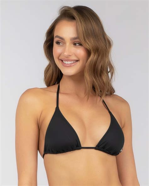 Shop Calvin Klein Ck Nyc Bikini Top In Pvh Black Fast Shipping Easy Returns City Beach