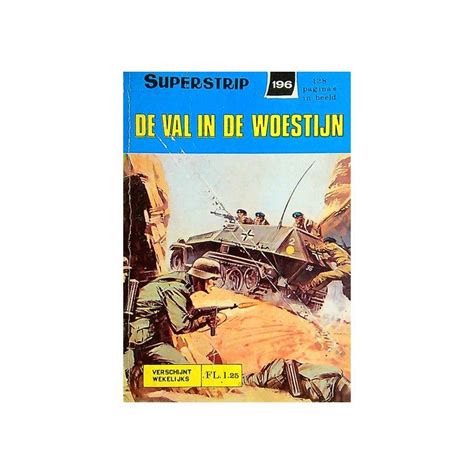 Superstrip Pocket 196 De Val In De Woestijn 1e Druk 1972