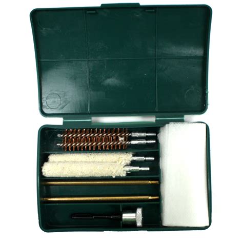 Pc Universal Pistol Cleaning Kit Hand Gun Compact W Case