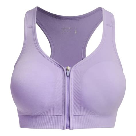 Jockey Womens Zip Front High Impact Sports Bra Sports Bras Fitness