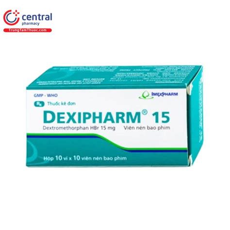 ChÍnh HÃng Thuốc Dexipharm 15 Vb H100 điều Trị Ho Do Cảm Lạnh