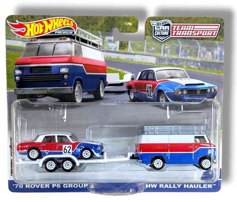 HOT WHEELS PREMIUM TRANSPORT 70 ROVER P6 GROUP 2 ERLI Pl