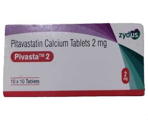 2mg Pitavastatin Calcium Tablet At Rs 19975box In Nagpur Id