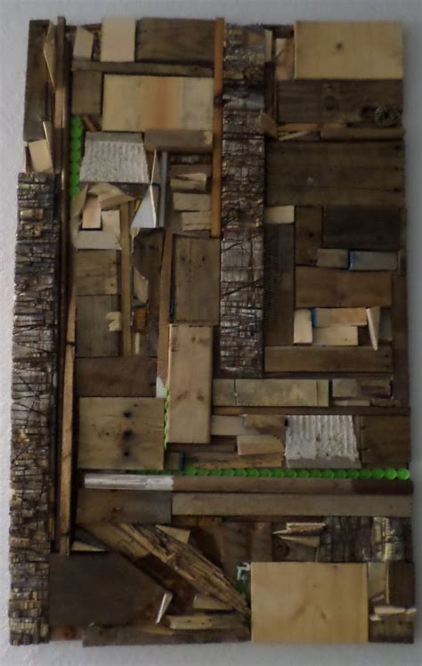 Using Recycled Scrap Materials for Wood Wall Art