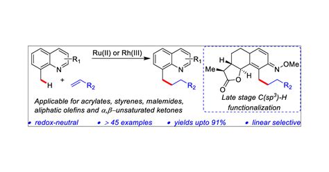 Ru Ii Rh Iii Catalyzed C Sp C Sp Bond Formation Through C Sp H