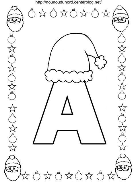 Coloriage Alphabet De Noel A Imprimer Coloriage Alphabet Alphabet A Images