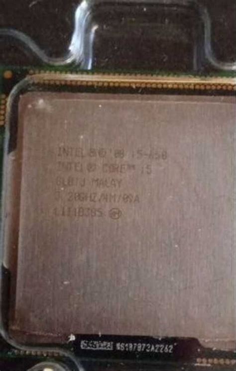 Intel Core i5 650 сокет LGA 1156 | Festima.Ru – частные объявления
