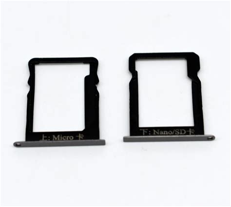 Set Pcs New Sim Card Tray Micro Sd Card Tray Slot Tray For Huawei