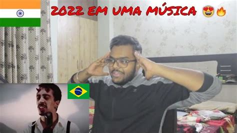 Gringo Reacts To 2022 EM UMA MÚSICA Lucas Inutilismo First video of