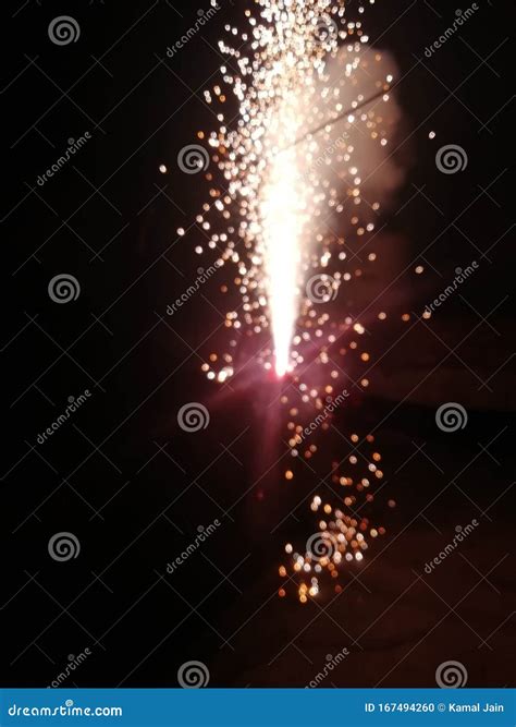 Bursting of Crackers for Diwali Celebration Stock Photo - Image of beauty, view: 167494260