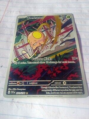 Pokémon TCG Toedscool Scarlet Violet Base Set 201 198 Holo