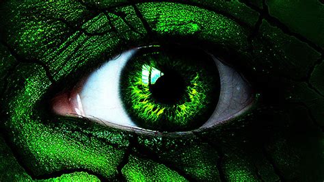 Evil Green Eyes Wallpapers Wallpaper Cave