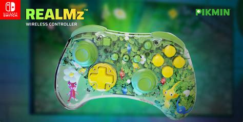 Nintendo Switch Pikmin Clover Patch Realmz™ Wireless Controller