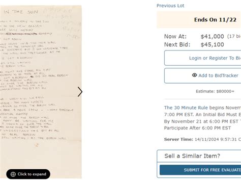 A Subasta Las Letras De Sex Pistols Escritas A Mano Por John Lydon La Desorbitada Cifra Que