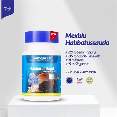 Habbatus Sauda Kapsul Original Magblu Habatussauda Habatusauda