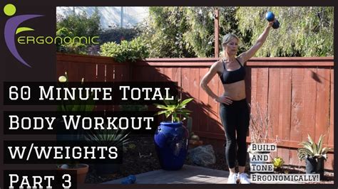 Minute Total Body Workout With Weights Build And Tone