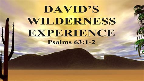 David S Wilderness Experience Youtube