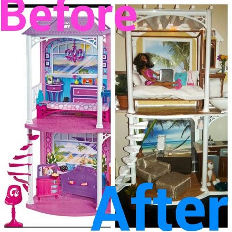 Barbie Beach House Renovation | Barbie doll house, Barbie house, Diy ...