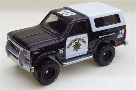 Mustang Fan Peru Ford Bronco 4x4 1985 Hot Wheels