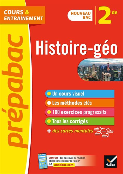 Pr Pabac Histoire G Ographie De Nouveau Programme De Seconde Clavel