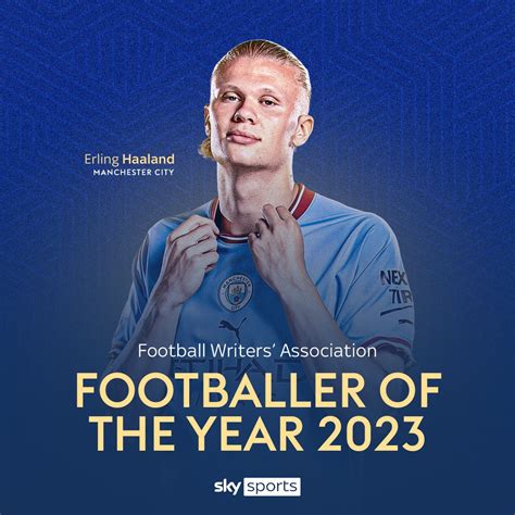 Erling Haaland Sam Kerr Named Fwa Footballer Of The Year Hot Sex Picture