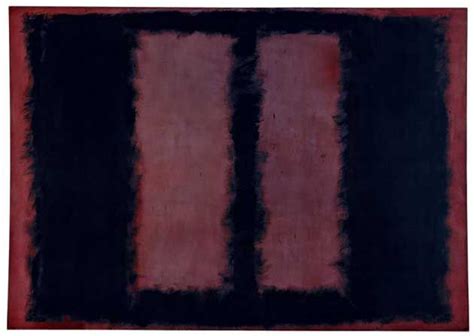 Black and Maroon by Mark Rothko (Marcus Rothkowitz) (1903-1970, Latvia ...