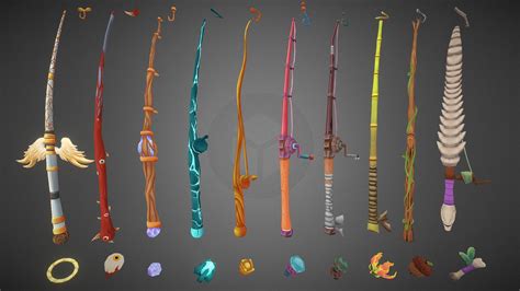 Roblox Ocean Quest Fishing Rods D Model By Wouter Yntema