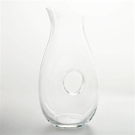 Clear Pitcher With Hole Design Pitcher Glass Pitchers Design