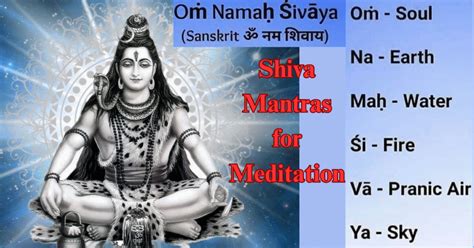 shiva mantras  meditation  sacred chants  deepen concentration