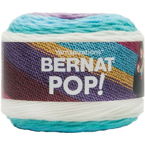 Bernat Pop Yarn 140g5 Oz Snow Queen