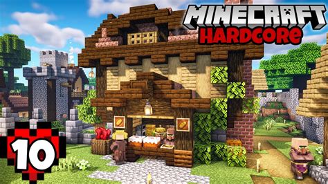 Let S Play Minecraft Hardcore Village Bakery YouTube