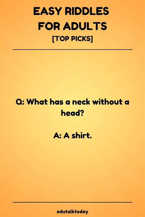 72 Best Riddles For Adults - EduTalkToday
