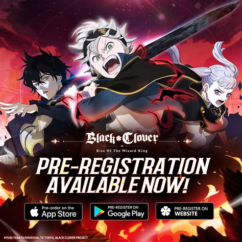 Black Clover M Rise Of The Wizard King Les Pr Inscriptions Sont