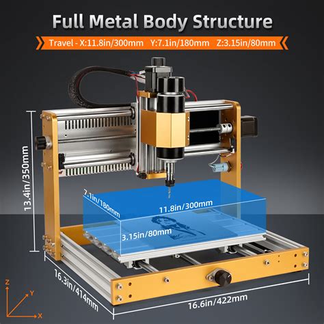 Lunyee 3018 Pro Max Cnc Router Machine 500w All Metal