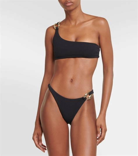 Stella McCartney High Leg Bikini Bottoms Stella McCartney