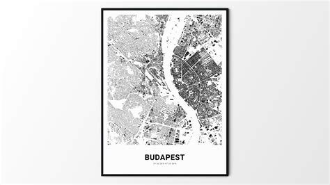 Cartida Schwarzplan Von Budapest