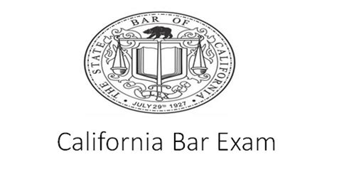 California Bar Exam