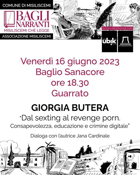 Sexting E Revenge Porn A Misiliscemi Giorgia Butera