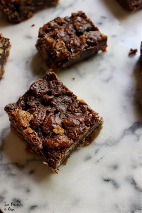 Maple Chocolate Pecan Bars Two Places At Once